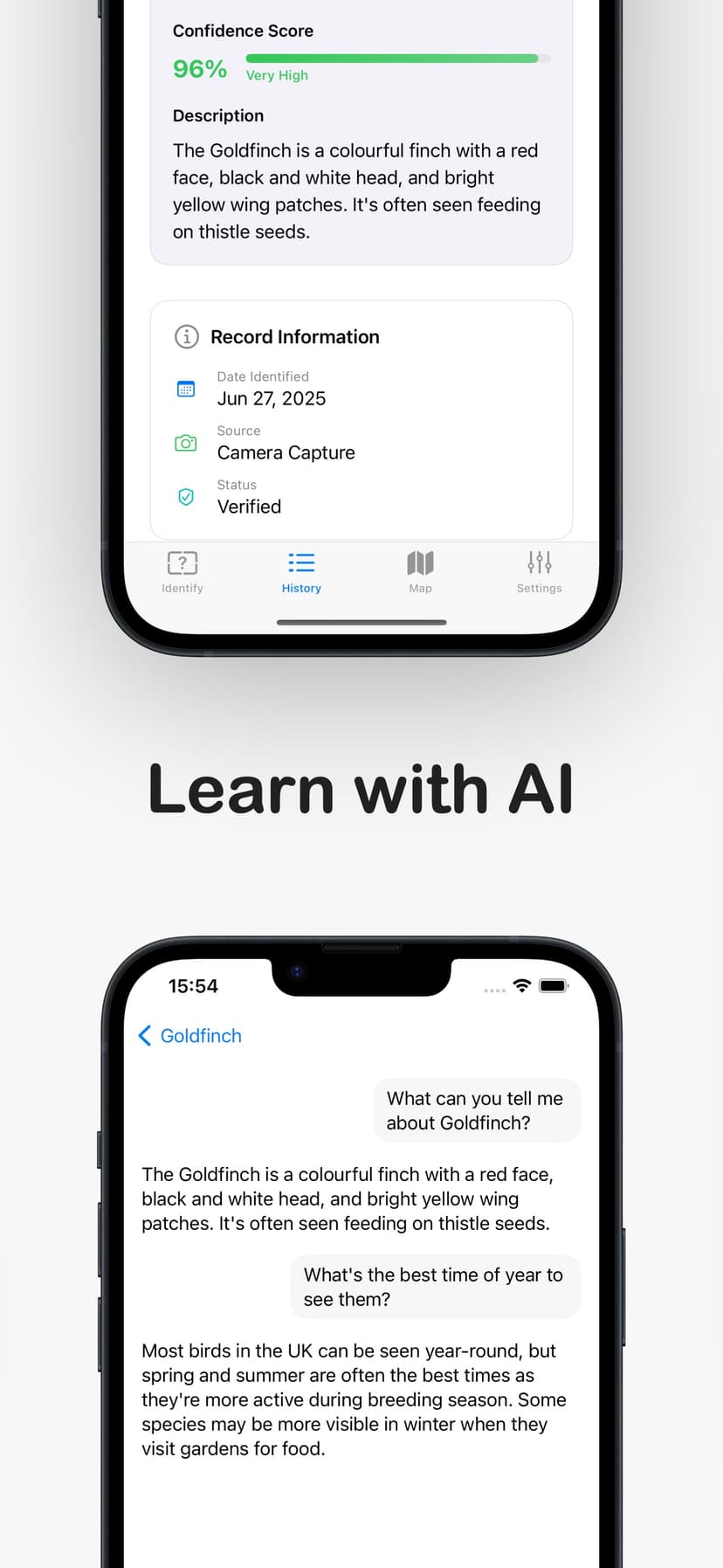BirdSnap app interactive sighting map